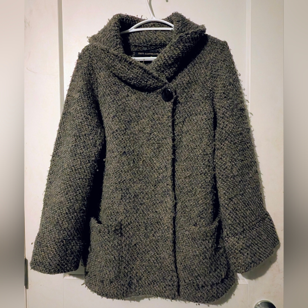 Vintage Paul Costello Dark Gray Jacket